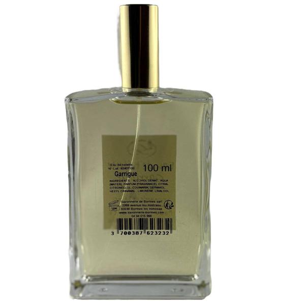 Garrigue Eau de Toilette Savonnerie de Bormes 100ml